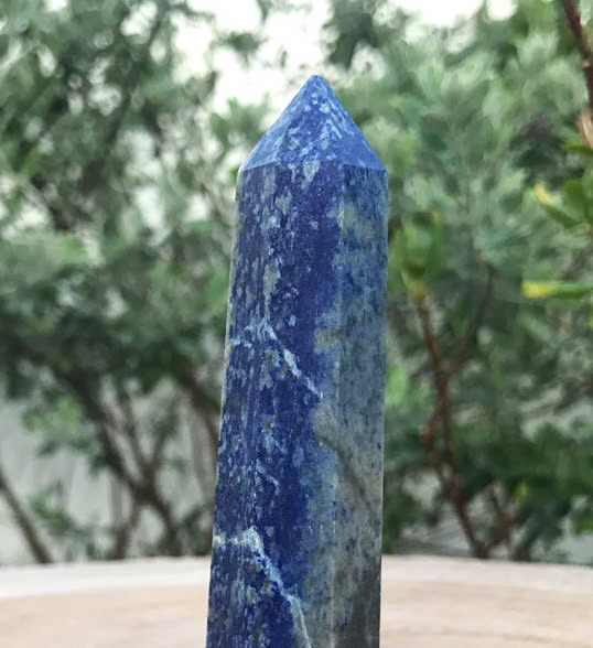 Medium size lapis lazuli pillar 8.5cm