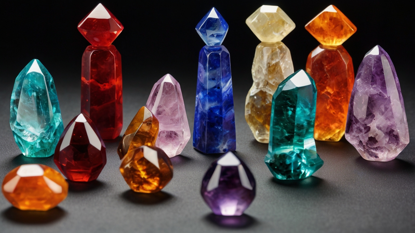 Feng Shui gemstone figurines