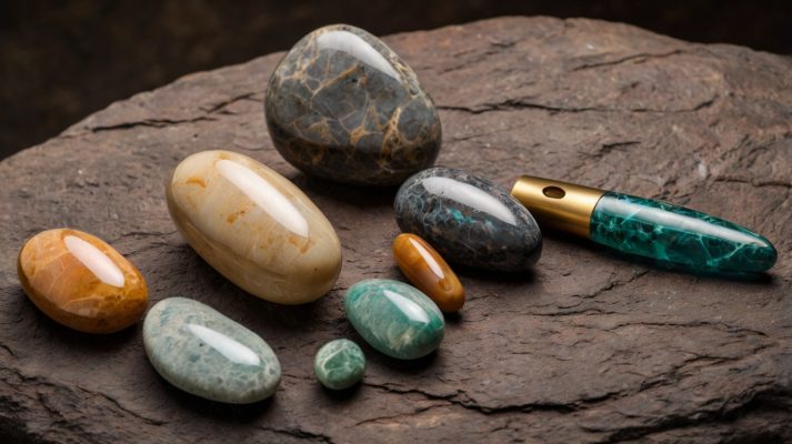 Natural stone energy tools