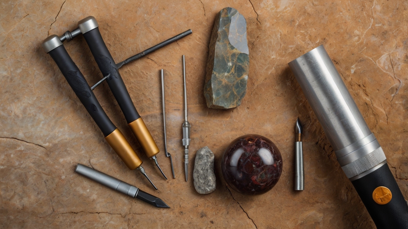 Natural stone energy tools